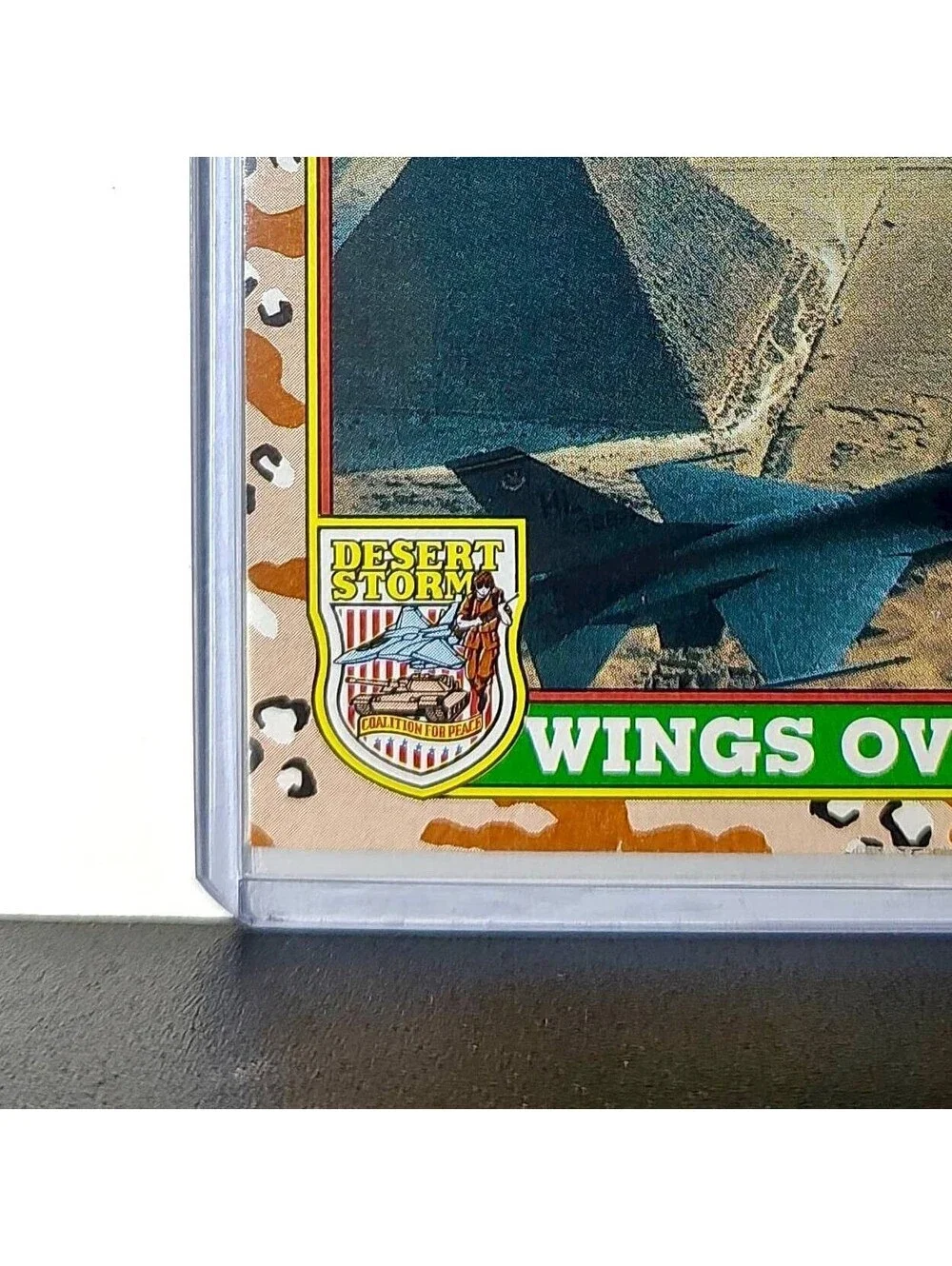 Wings Over Egypt 1991 Topps Desert Storm #31 Card